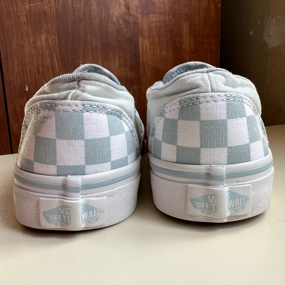 Vans Low Top Checkerboard Trainers - Picture 2 of 6